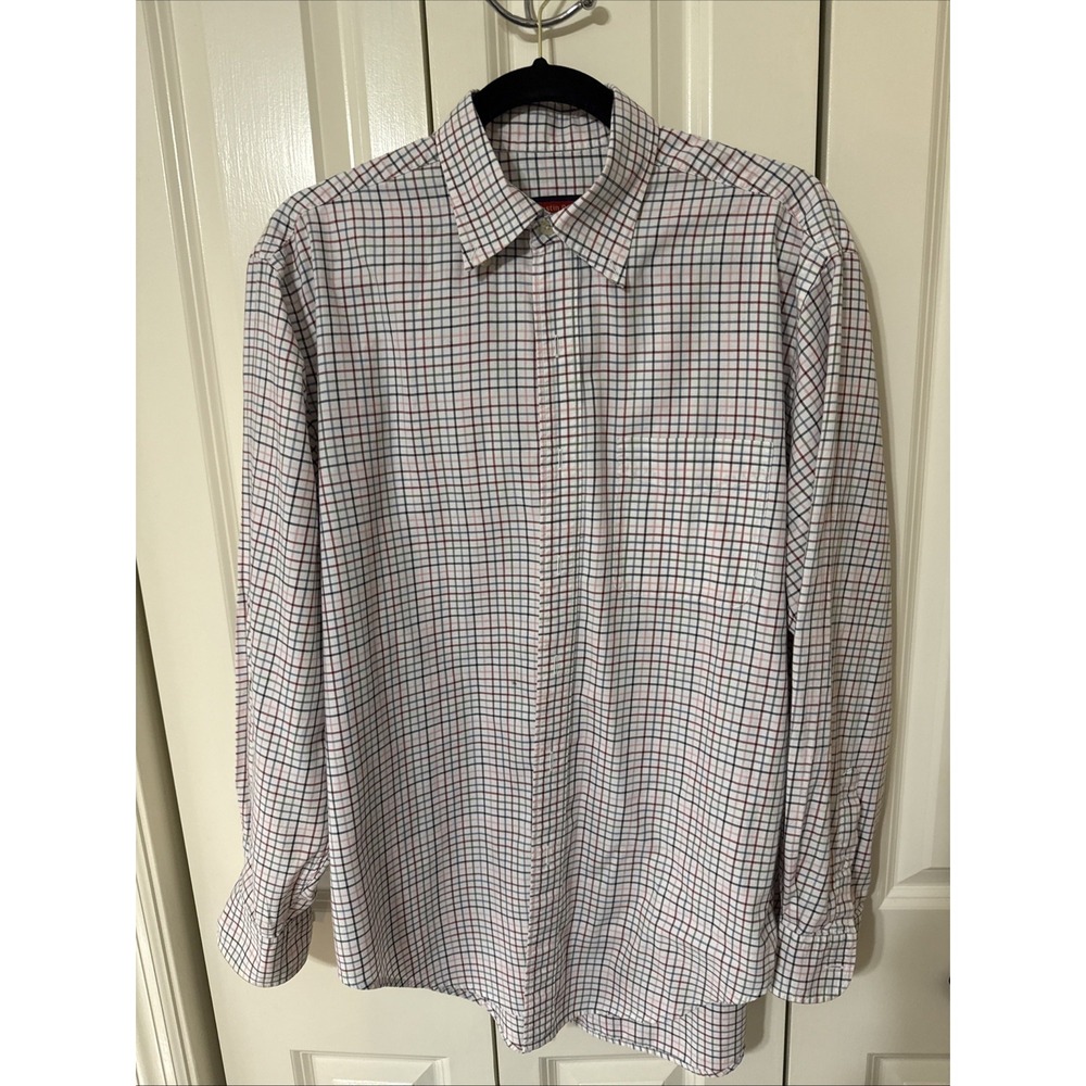 Men's‎ Austin Reed London Long Sleeve Button Down Shirt Size Med Classic Preppy